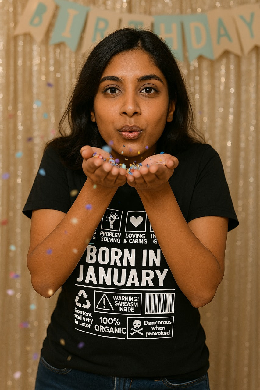 Celebrate The January Month of Begin Awesome T-Shirt