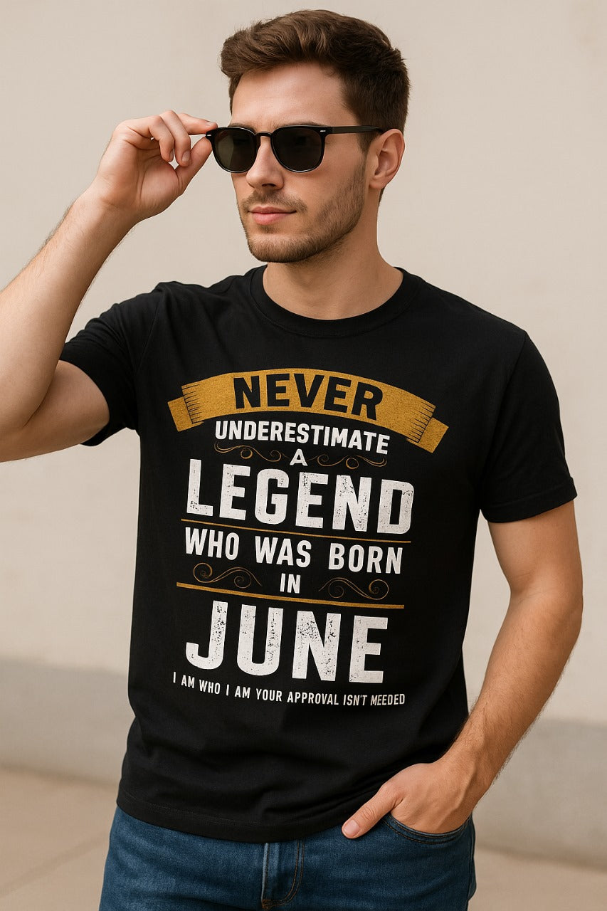 Never Underestimate a Legend T-Shirt