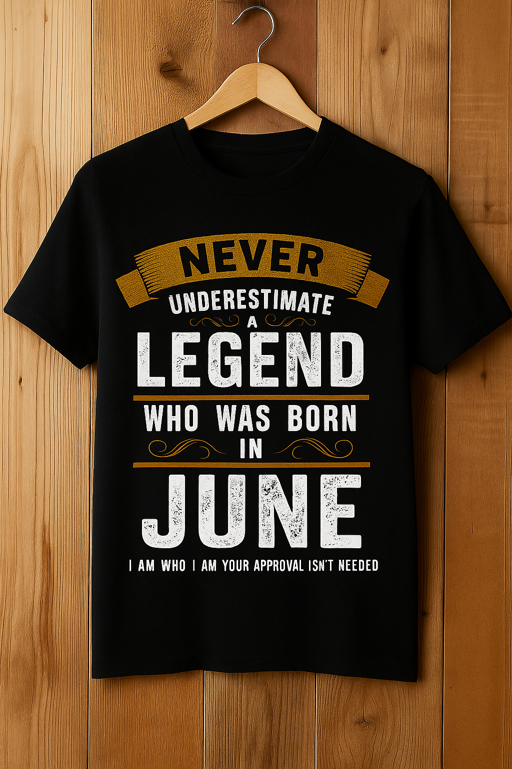 Never Underestimate a Legend T-Shirt
