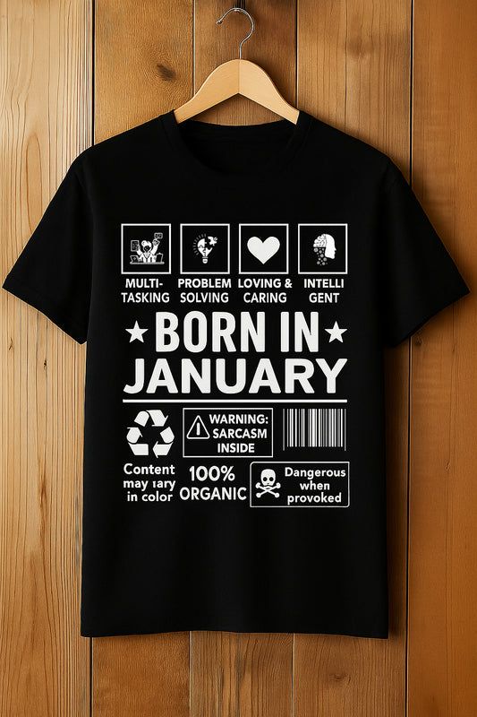 Celebrate The January Month of Begin Awesome T-Shirt